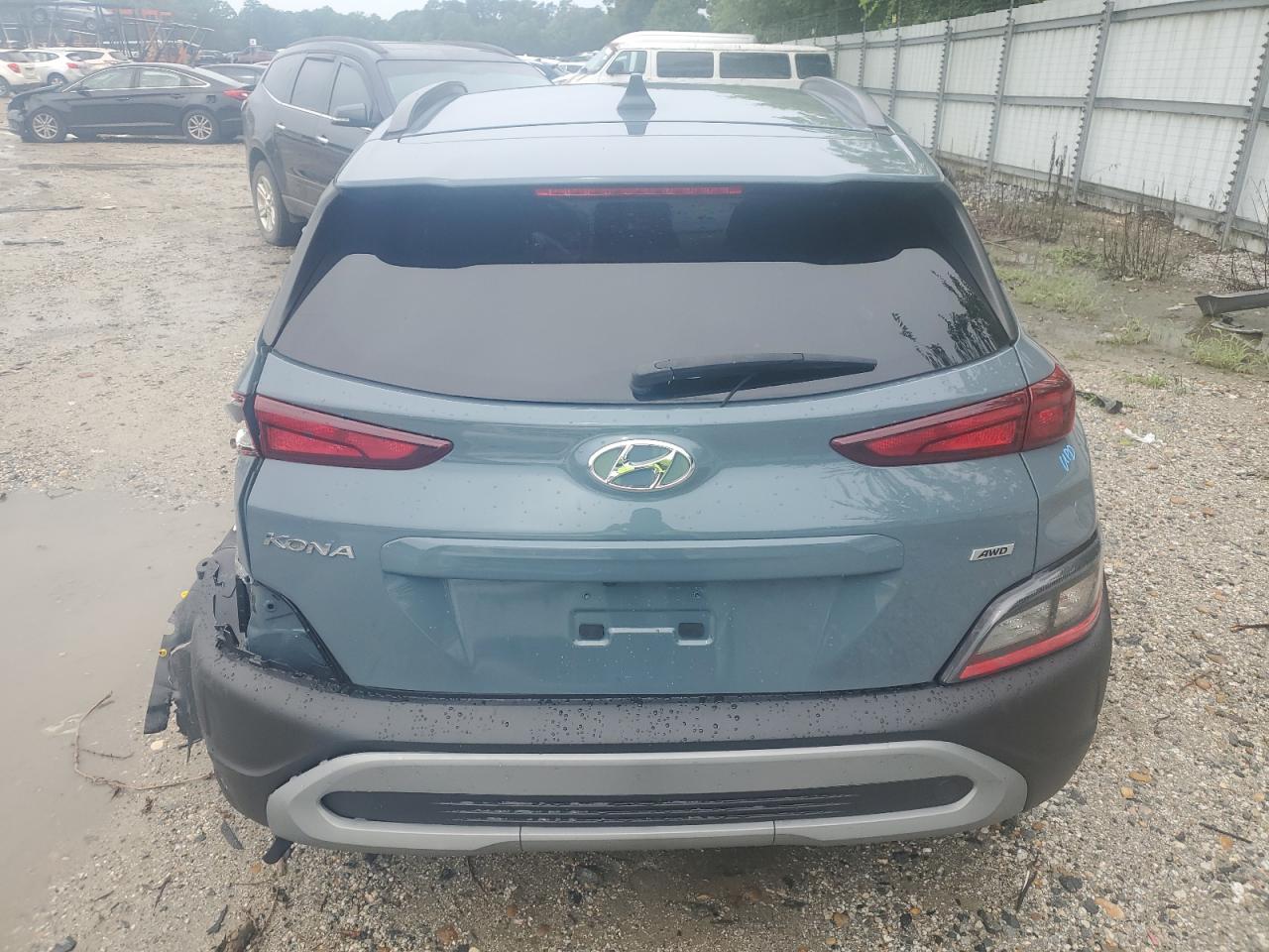 2022 Hyundai Kona Sel VIN: KM8K6CAB4NU918256 Lot: 65558884