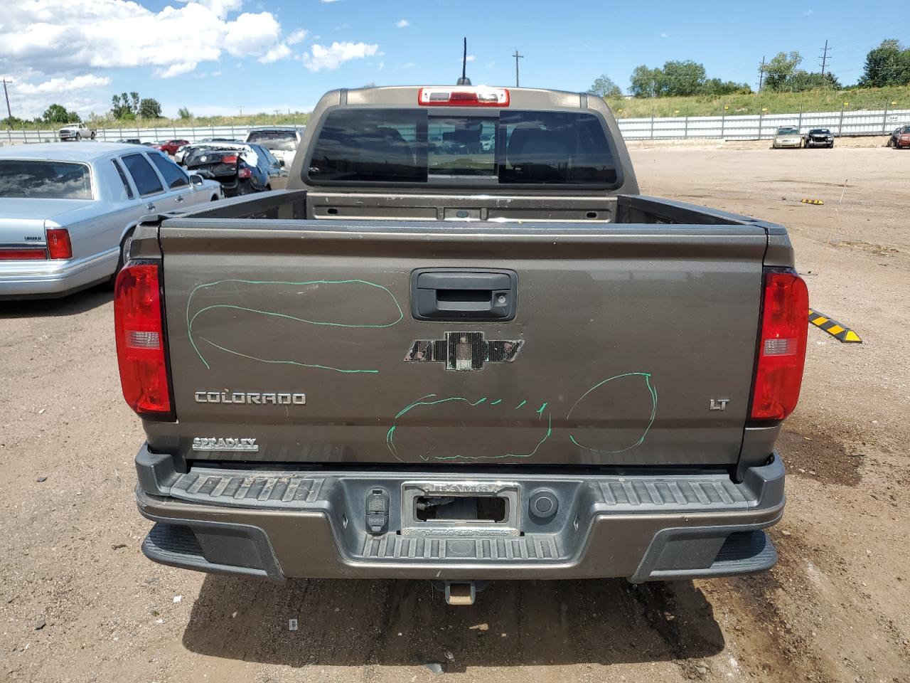 1GCGTCE35G1141323 2016 Chevrolet Colorado Lt