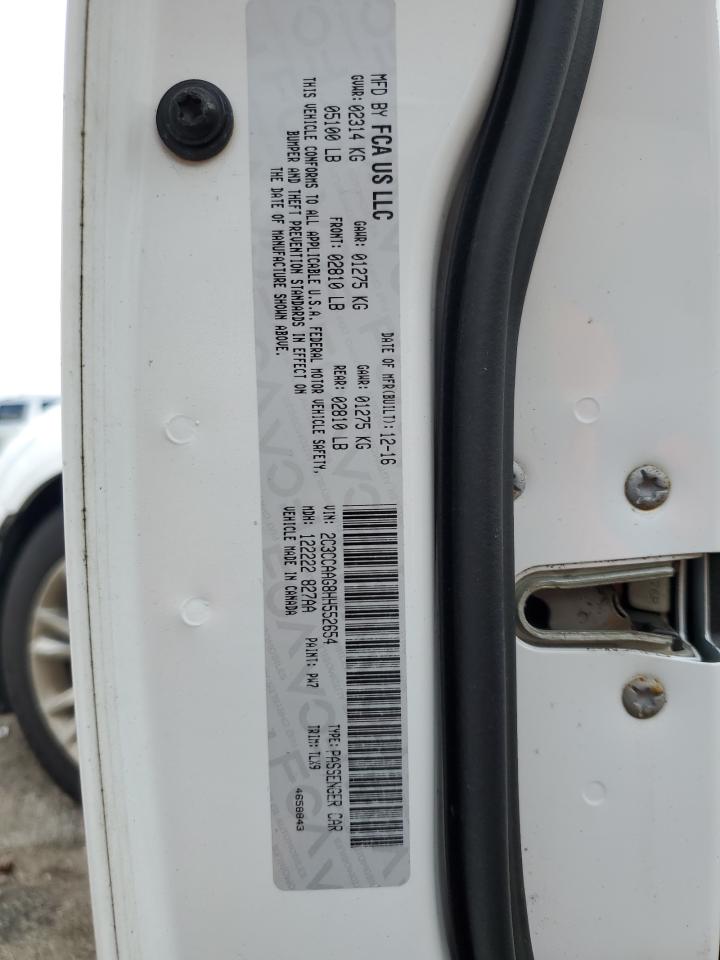 2017 Chrysler 300 Limited VIN: 2C3CCAAG8HH552654 Lot: 67094044