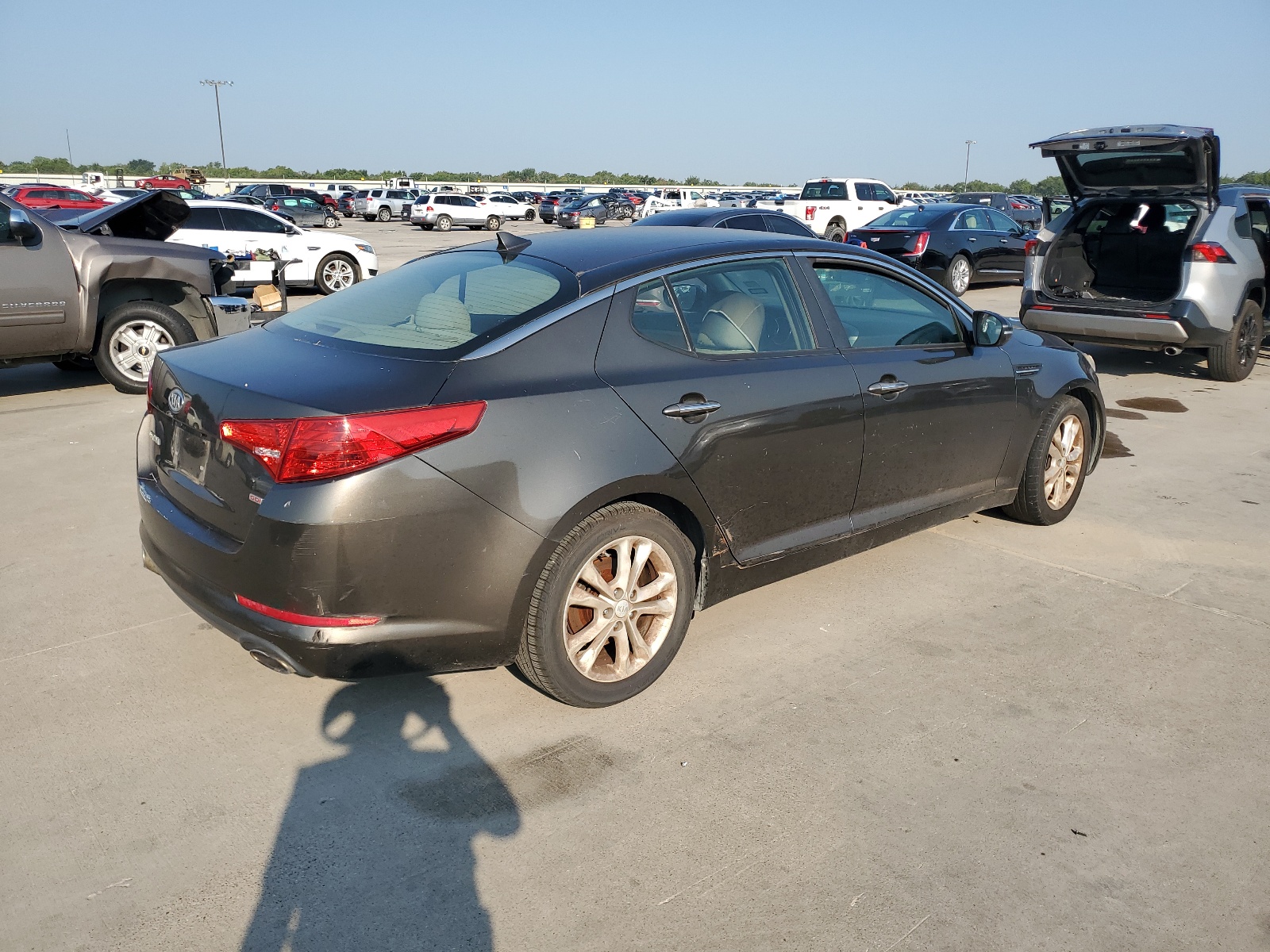 2012 Kia Optima Lx vin: 5XXGM4A72CG019576