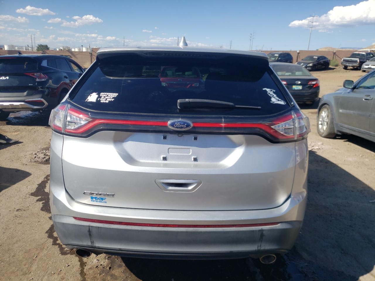 2FMTK3G83FBB96555 2015 Ford Edge Se