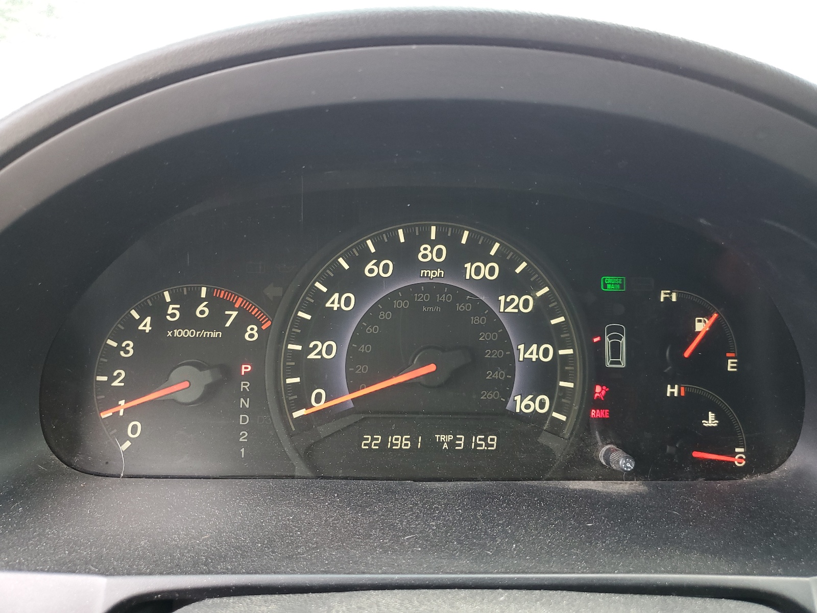 5FNRL38606B018534 2006 Honda Odyssey Exl