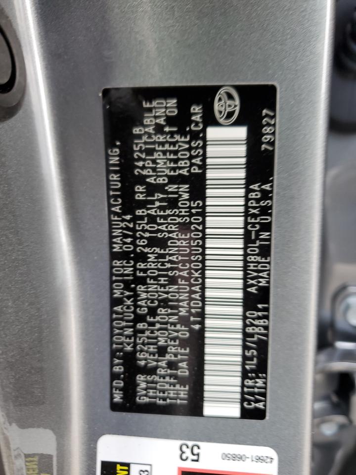 4T1DAACK0SU502015 2025 TOYOTA CAMRY - Image 13