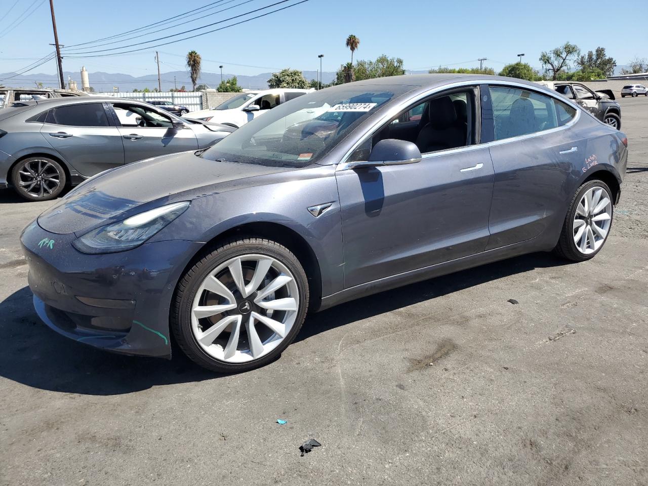 5YJ3E1EAXKF425364 2019 TESLA MODEL 3 - Image 1