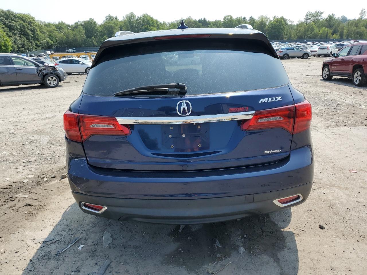 2014 Acura Mdx Technology VIN: 5FRYD4H43EB002922 Lot: 67418794