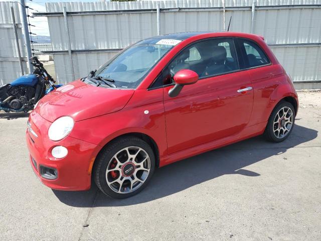  FIAT 500 2015 Красный