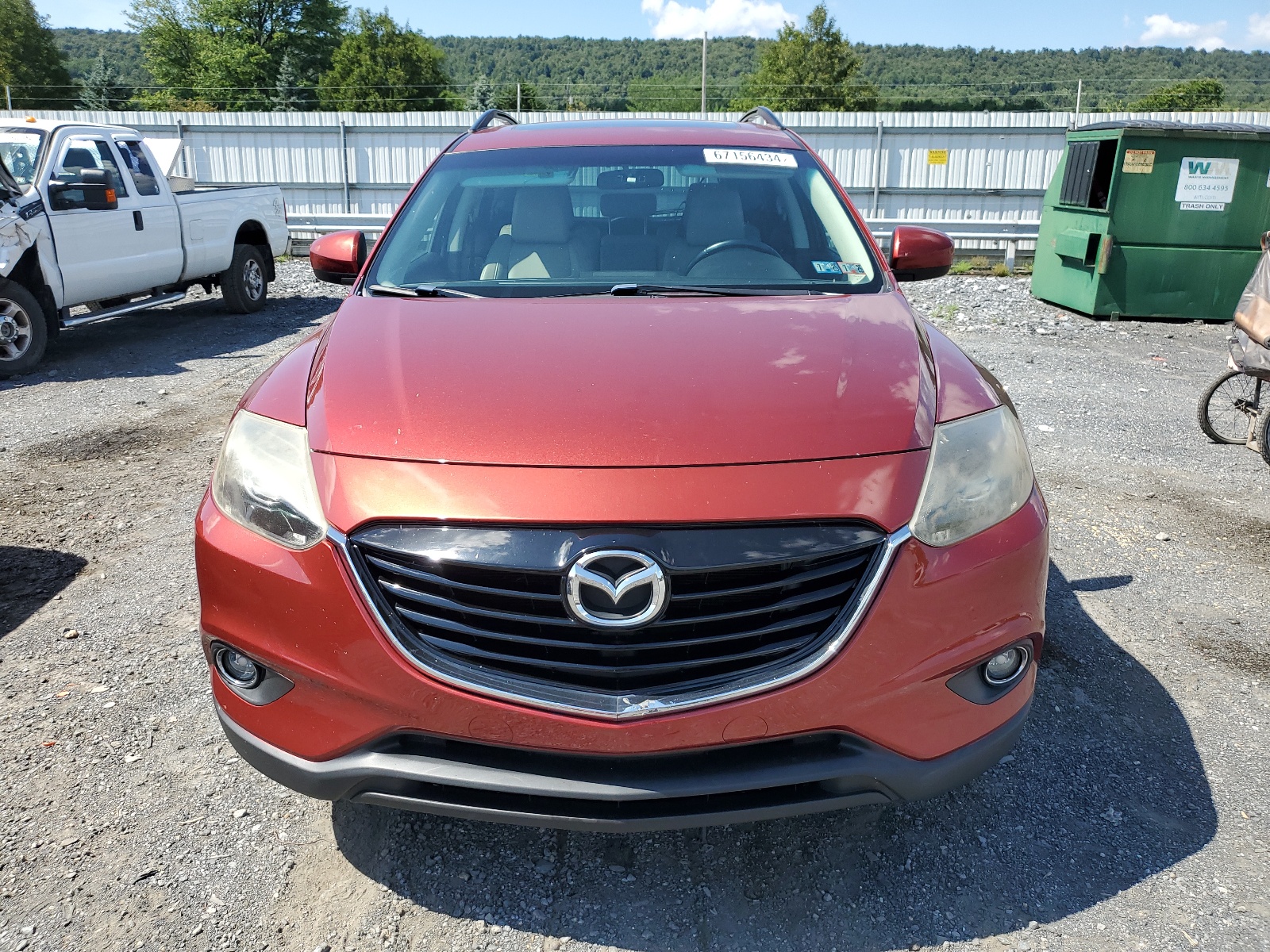 2014 Mazda Cx-9 Touring vin: JM3TB3CV6E0442912