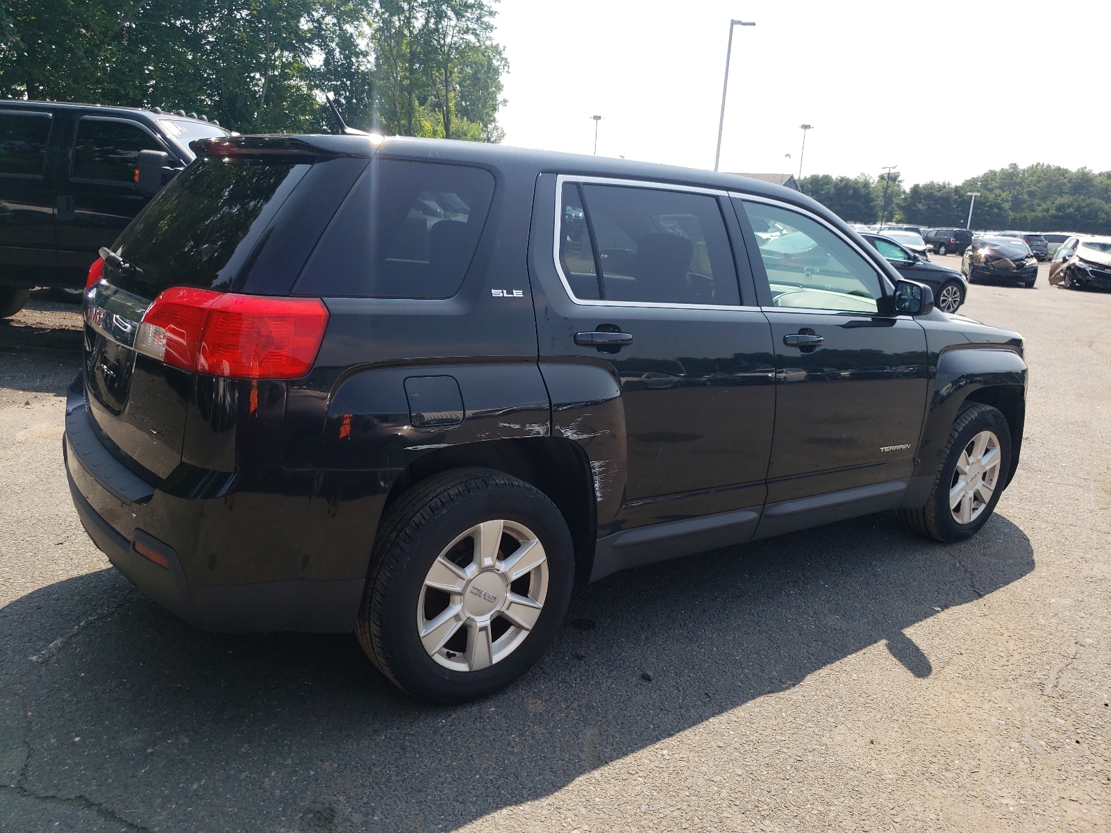 2012 GMC Terrain Sle vin: 2GKALMEK2C6372081