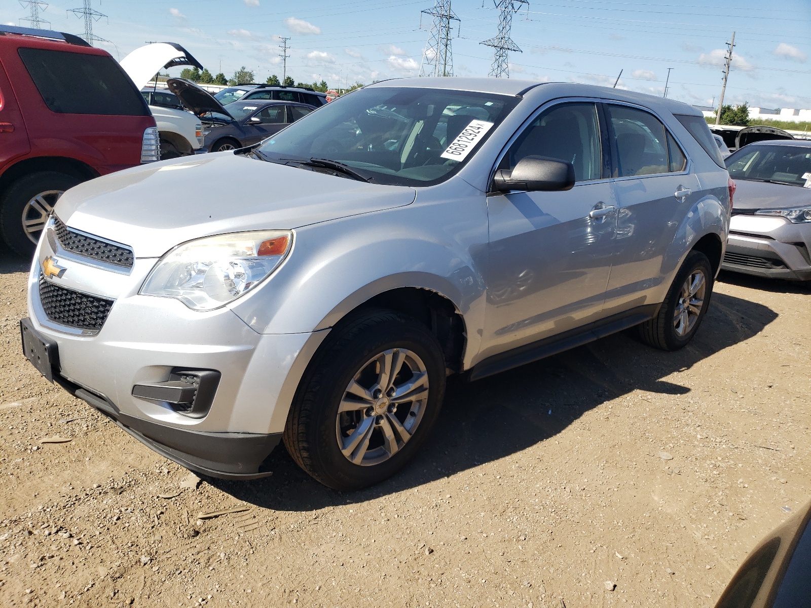 2014 Chevrolet Equinox Ls vin: 2GNALAEK0E6149834