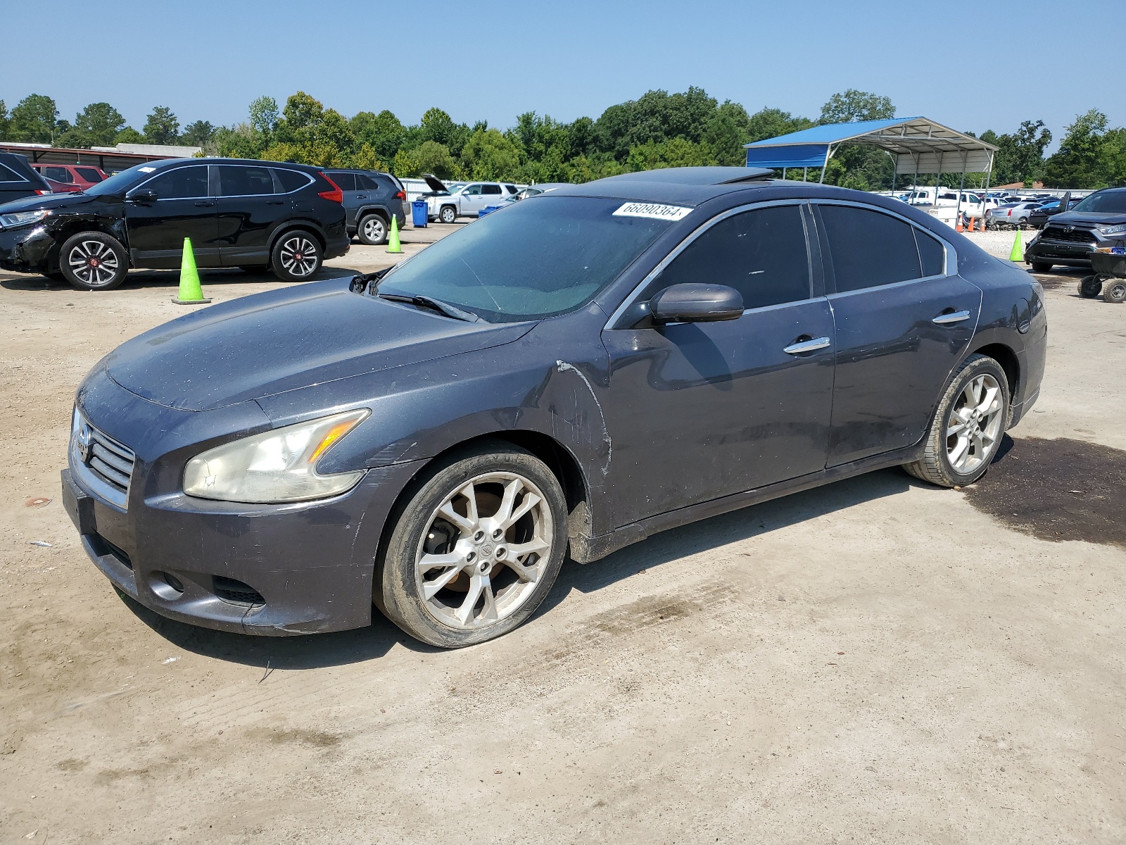 2013 Nissan Maxima S vin: 1N4AA5AP0DC821605