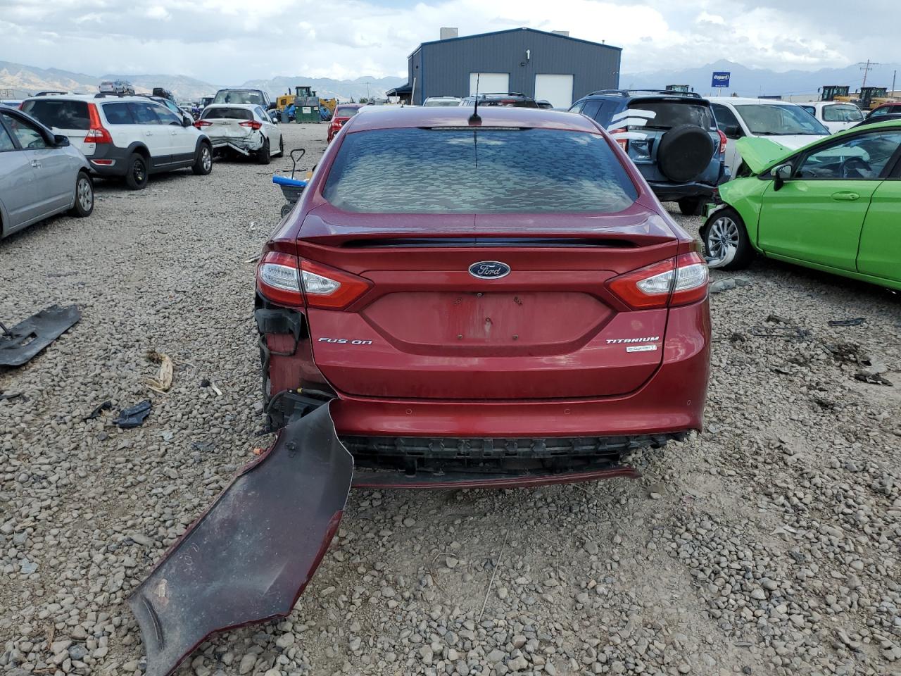 3FA6P0K98ER145110 2014 Ford Fusion Titanium