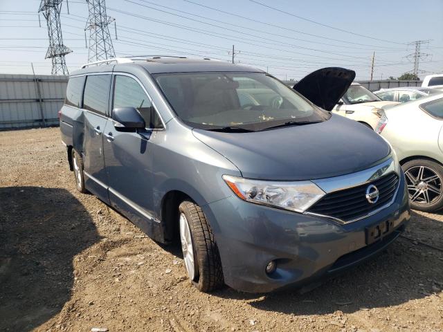 Minivans NISSAN QUEST 2012 Granatowy