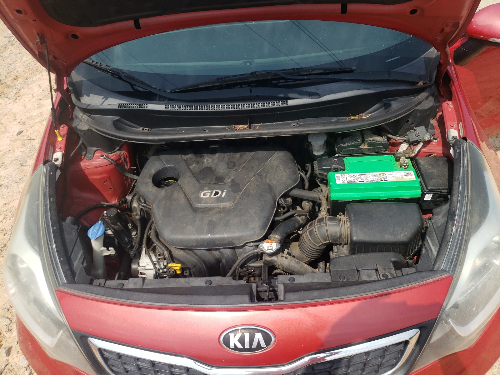 KNADN4A31E6377571 2014 Kia Rio Ex