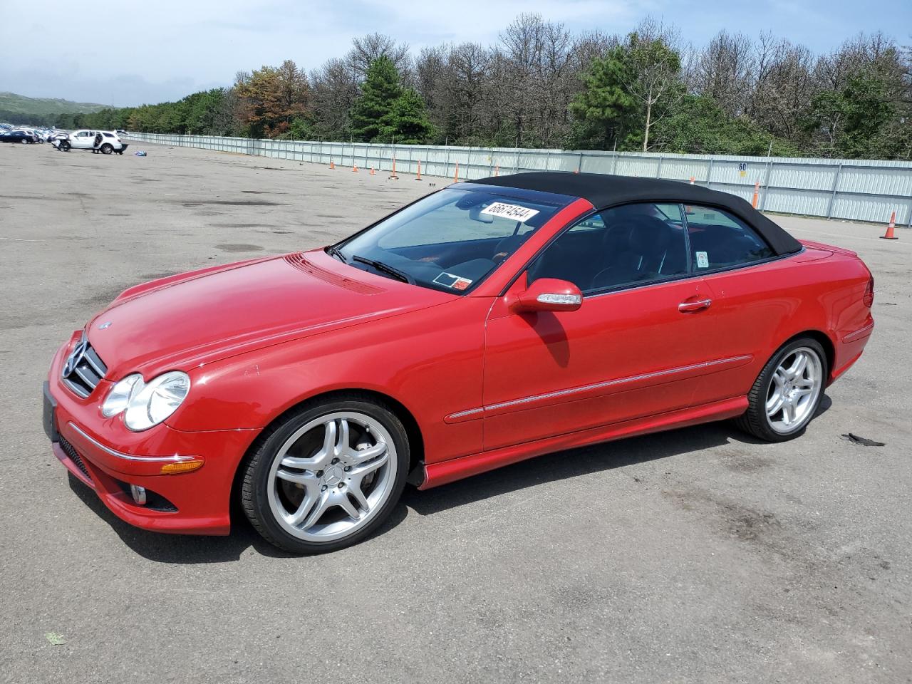 WDBTK72F28T091833 2008 Mercedes-Benz Clk 550