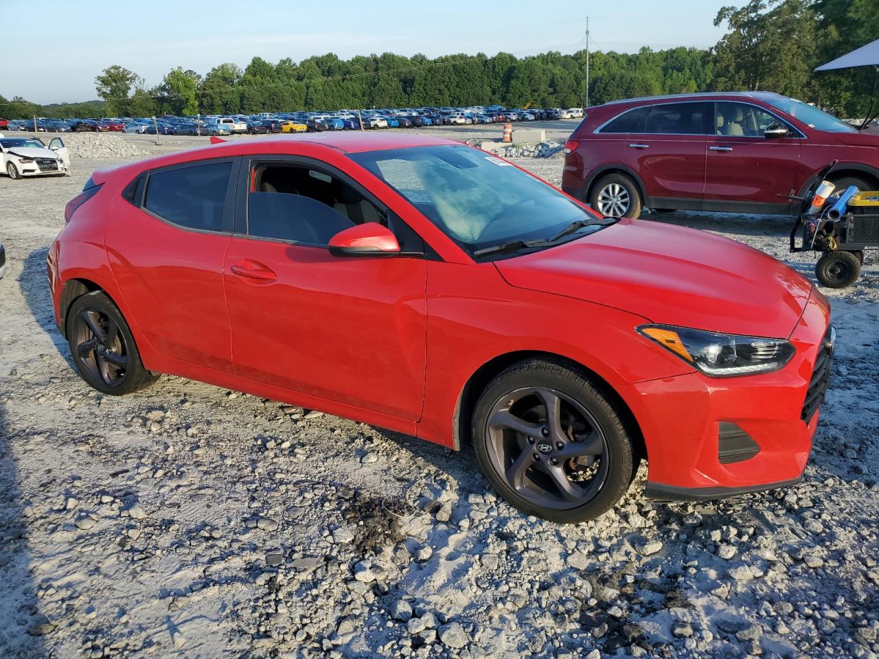 2019 Hyundai Veloster Base VIN: KMHTG6AF3KU016750 Lot: 66143434
