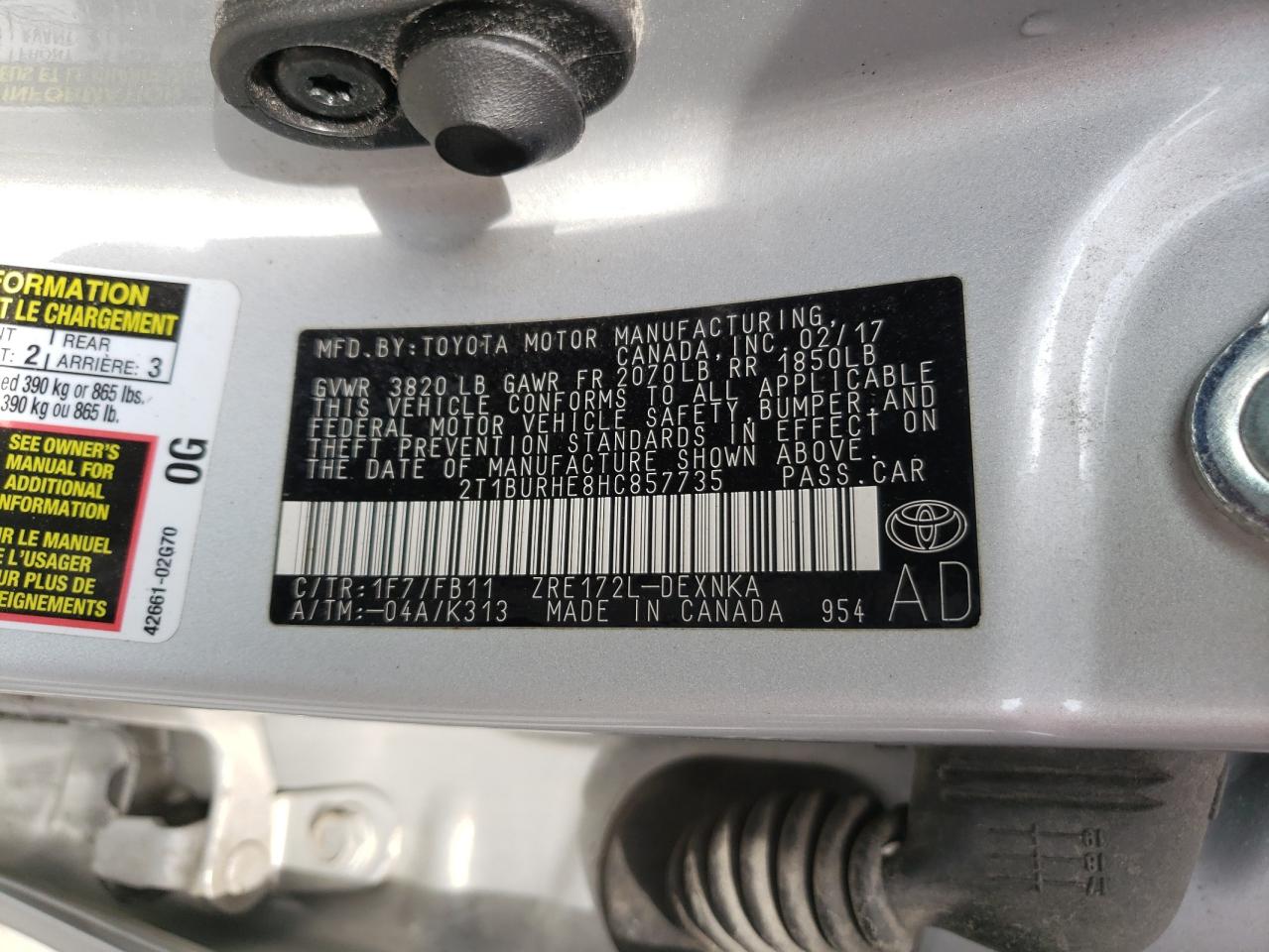 2017 Toyota Corolla - Image 12