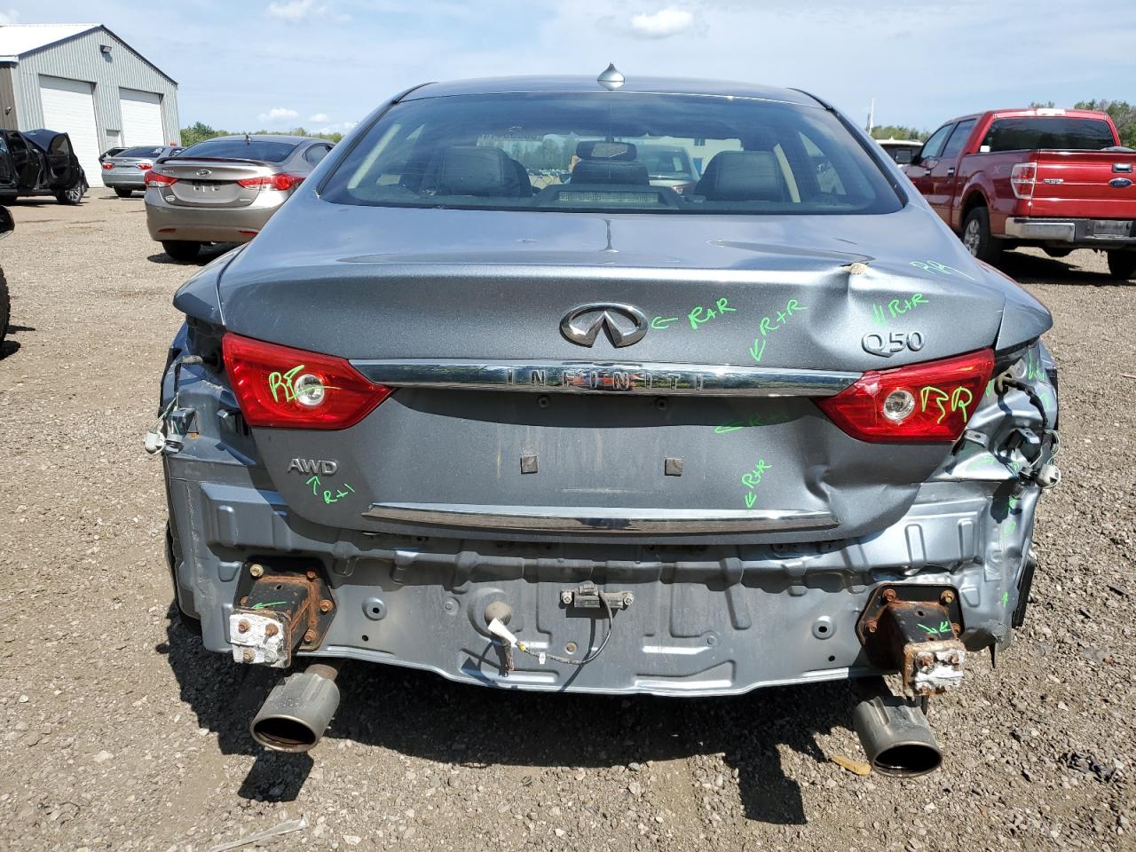 2014 Infiniti Q50 Base VIN: JN1BV7AR1EM684592 Lot: 68038414