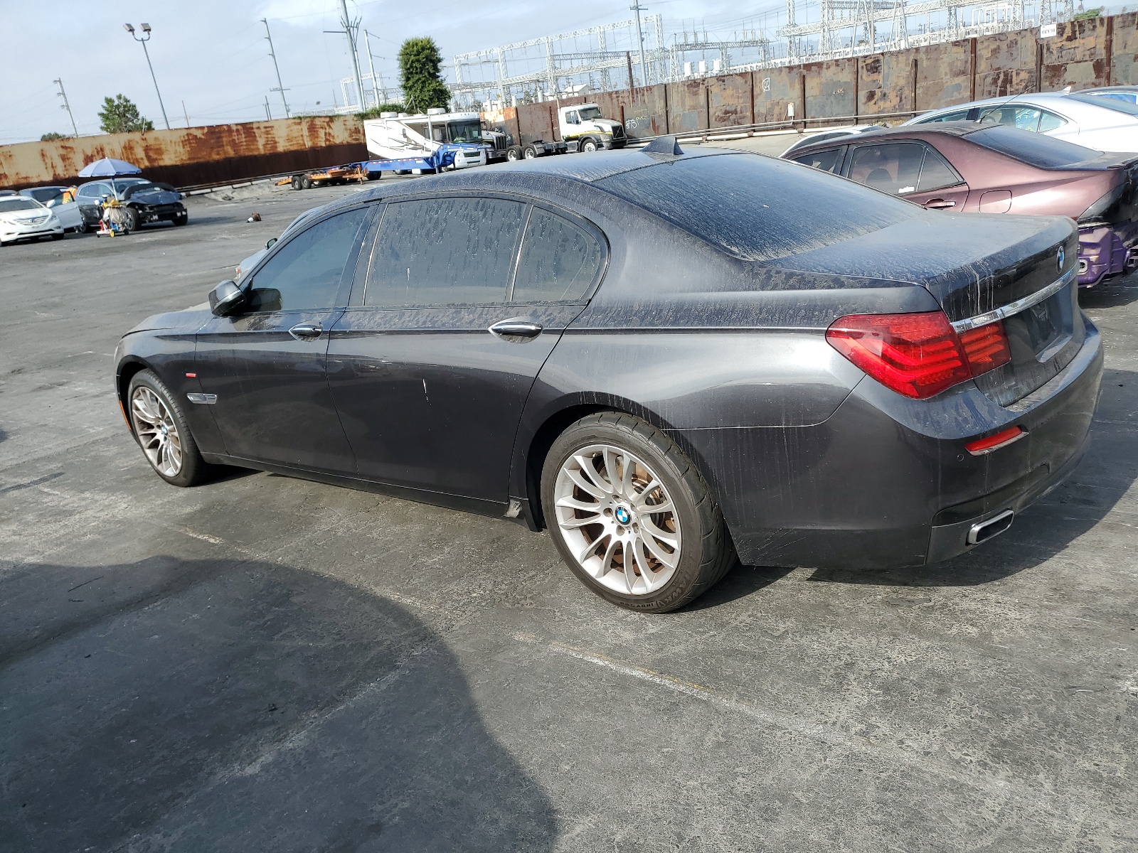 2015 BMW 750 Li vin: WBAYE8C55FD780960