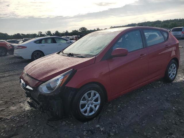  HYUNDAI ACCENT 2012 Czerwony