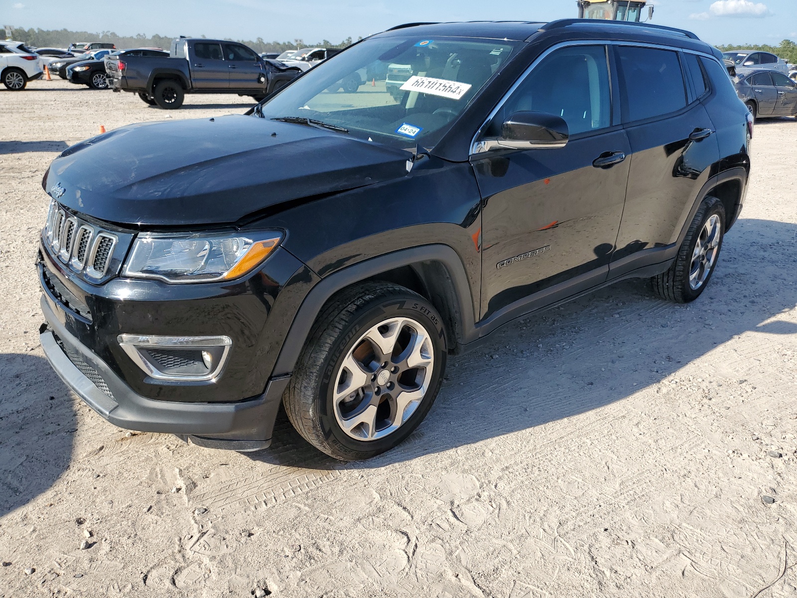 2020 Jeep Compass Limited vin: 3C4NJDCB9LT128218