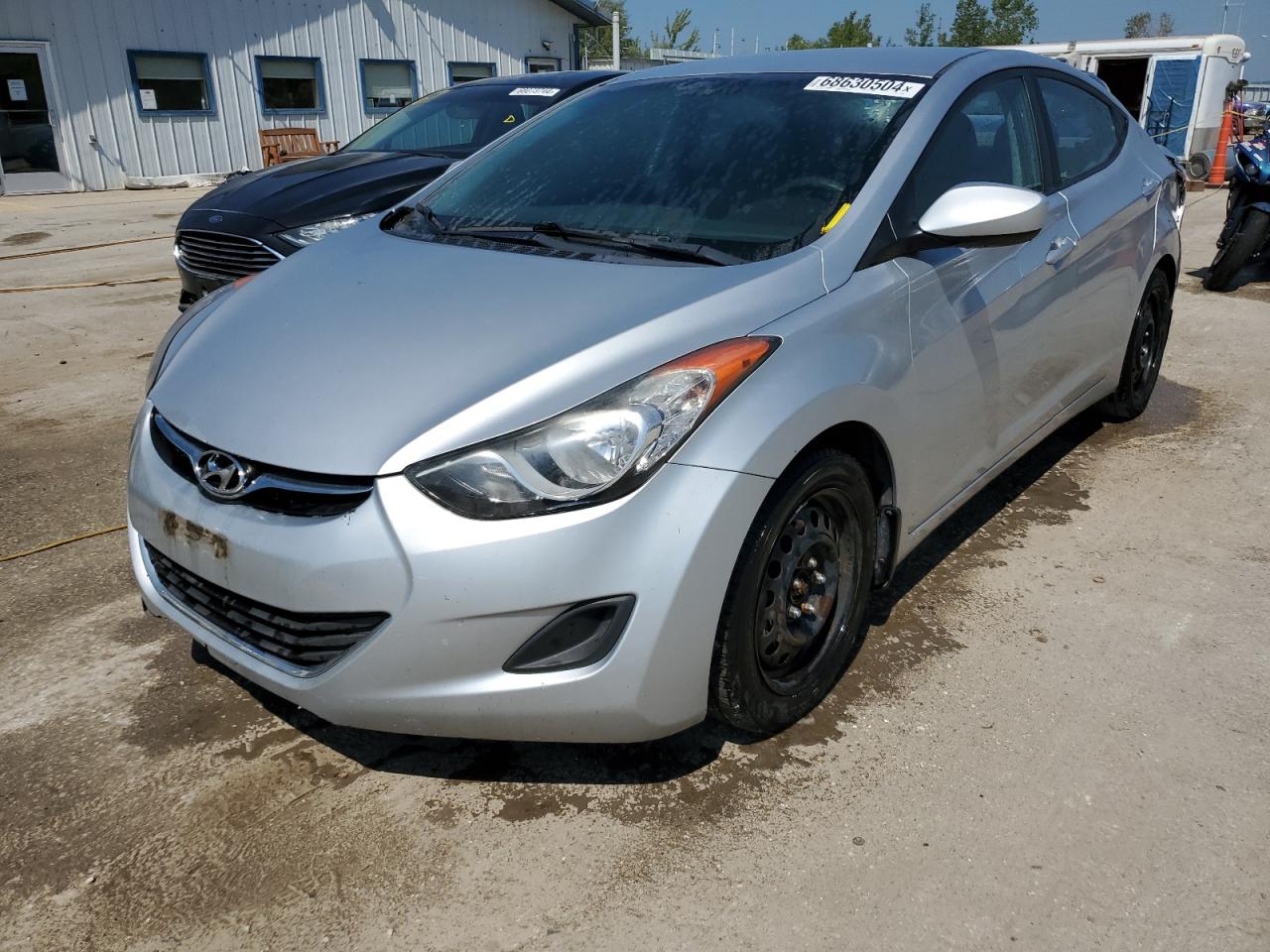2013 Hyundai Elantra Gls en Venta en Pekin, IL - Top/Roof