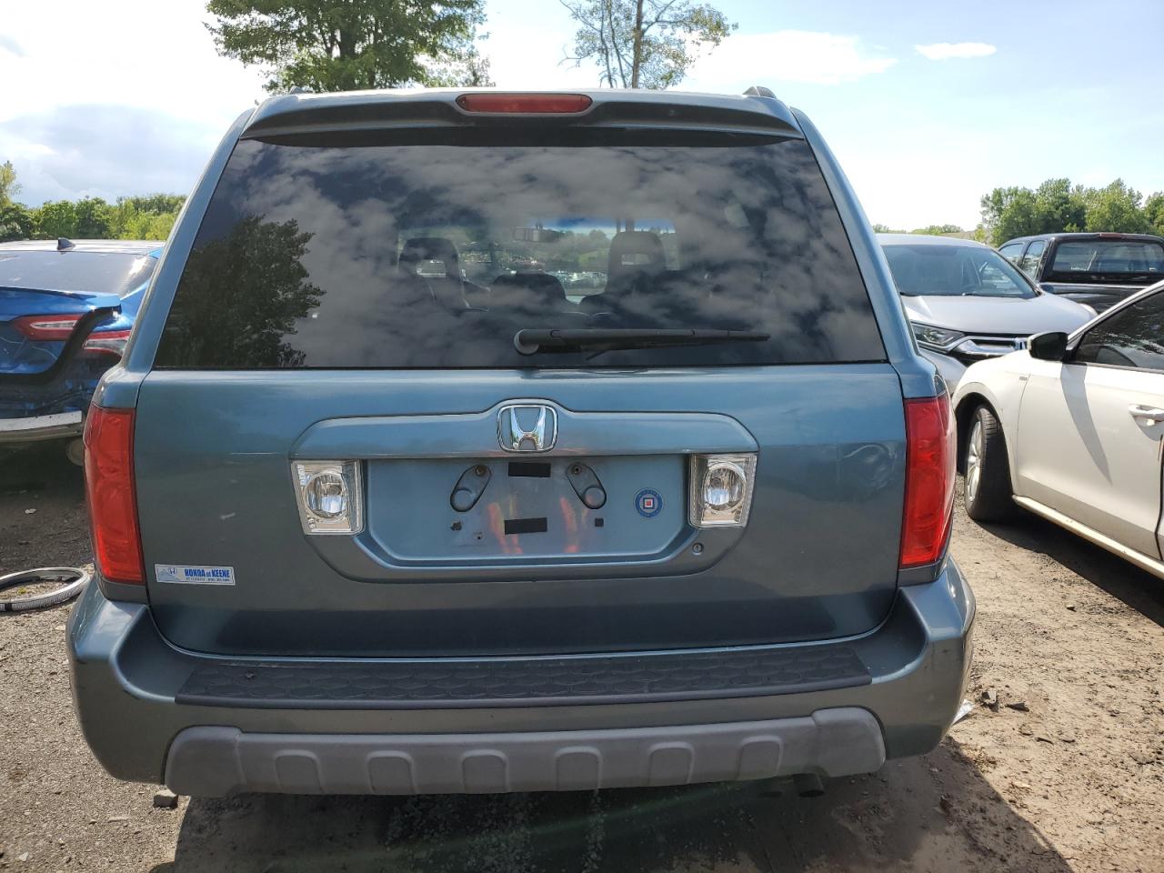 2005 Honda Pilot Exl VIN: 2HKYF18685H521610 Lot: 66945824
