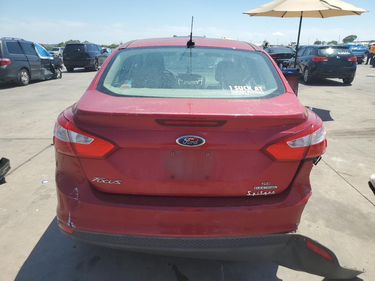 2012 Ford Focus Se VIN: 1FAHP3F21CL381553 Lot: 65256304