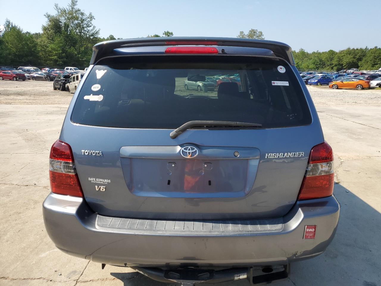 2007 Toyota Highlander Sport VIN: JTEDP21A370141327 Lot: 67743554