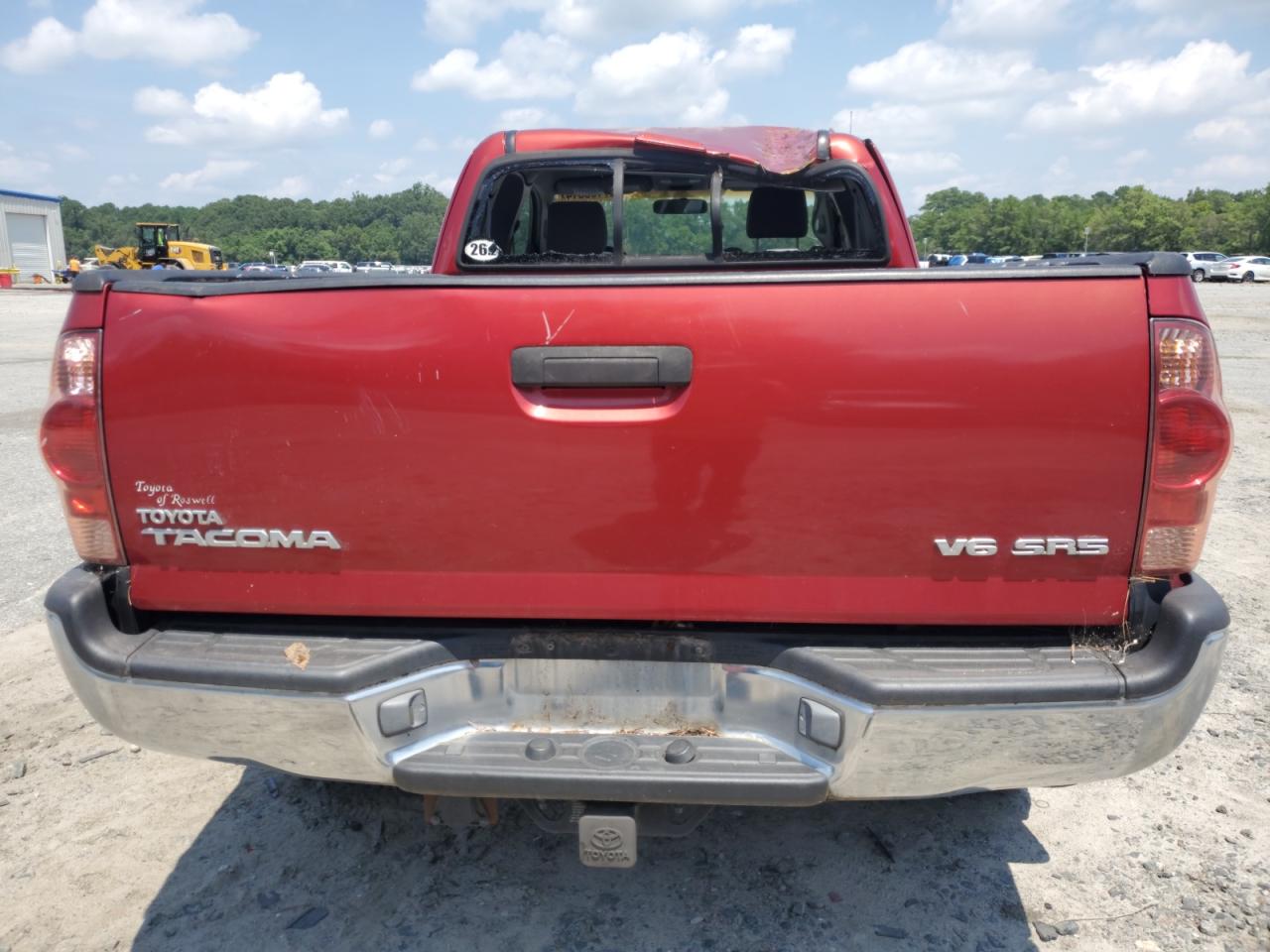 2005 Toyota Tacoma Access Cab VIN: 5TEUU42N85Z067605 Lot: 67133614