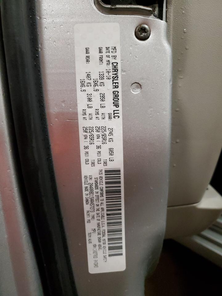 2010 Chrysler Town & Country Touring Plus VIN: 2A4RR8D15AR457273 Lot: 65913124