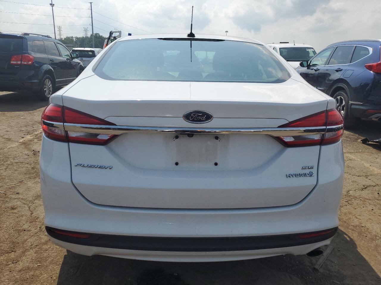 2018 Ford Fusion Se Hybrid VIN: 3FA6P0LU6JR116315 Lot: 69840454