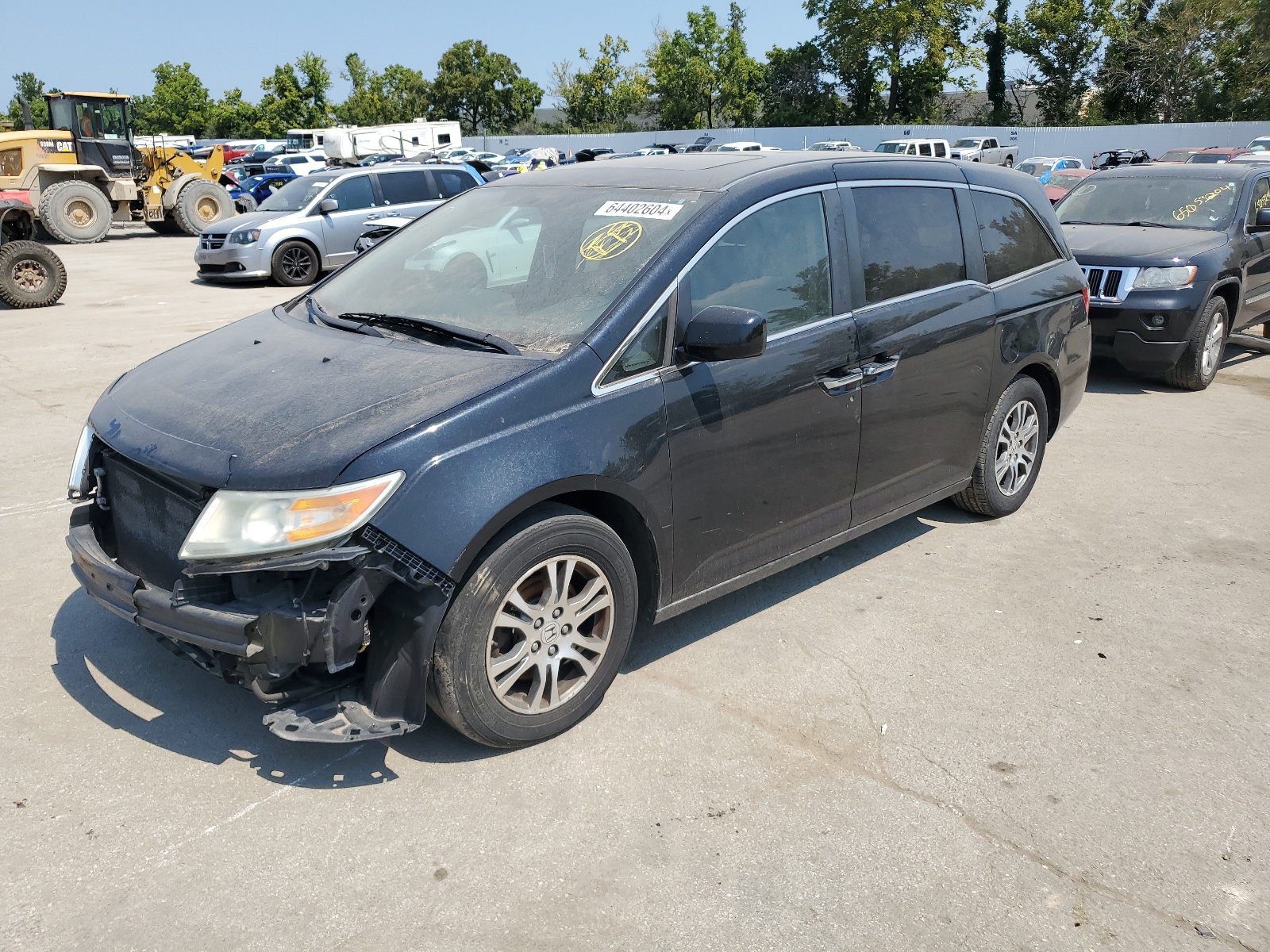 2013 Honda Odyssey Exl vin: 5FNRL5H66DB053796