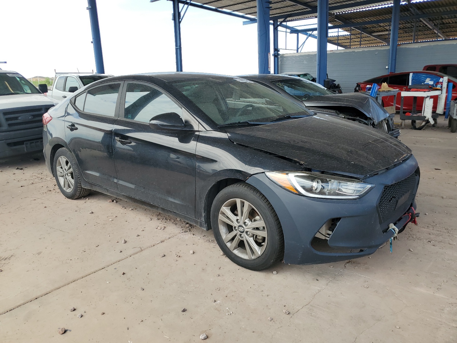 2017 Hyundai Elantra Se vin: KMHD84LF5HU174616