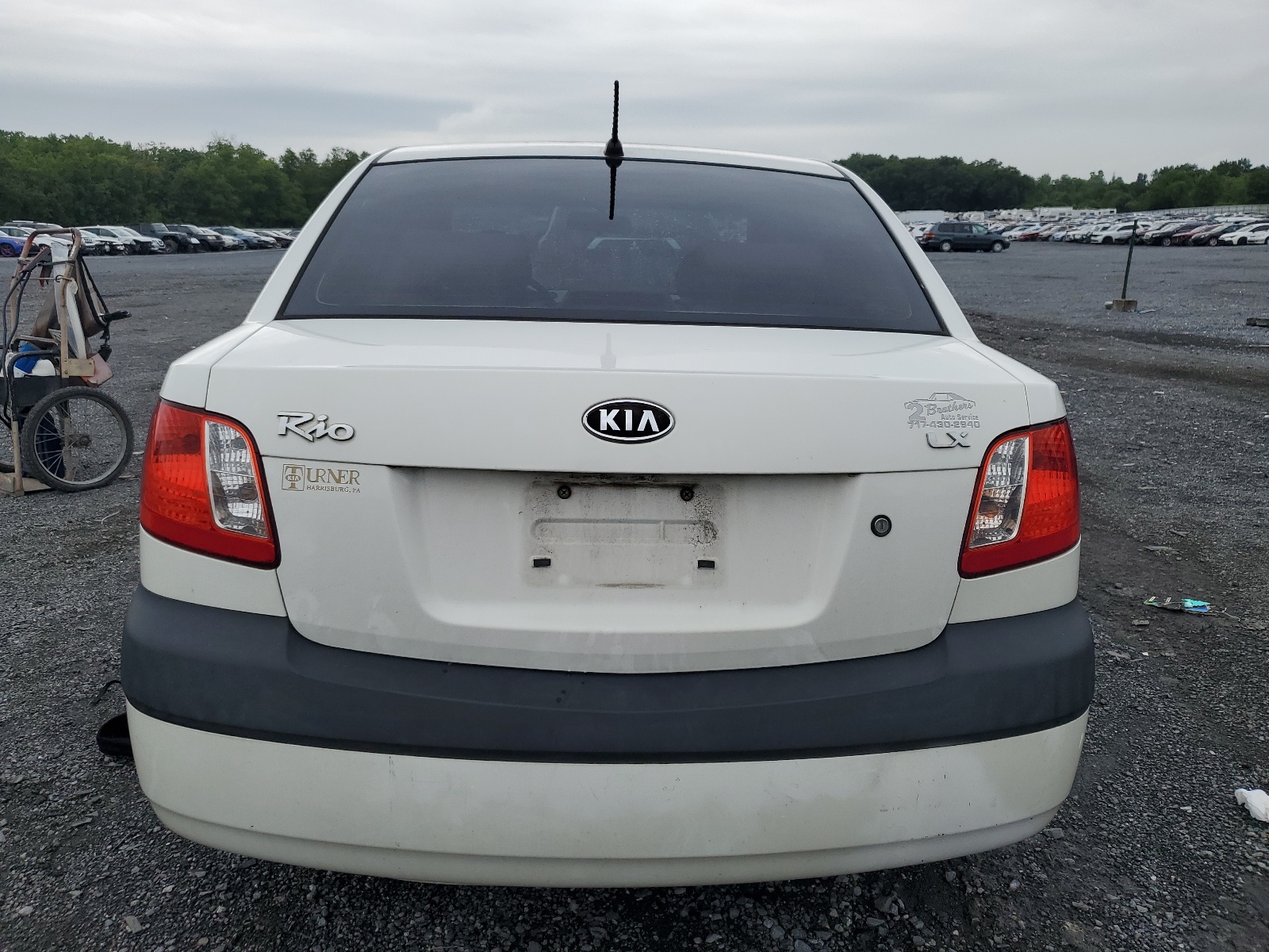 KNADE123686299497 2008 Kia Rio Base