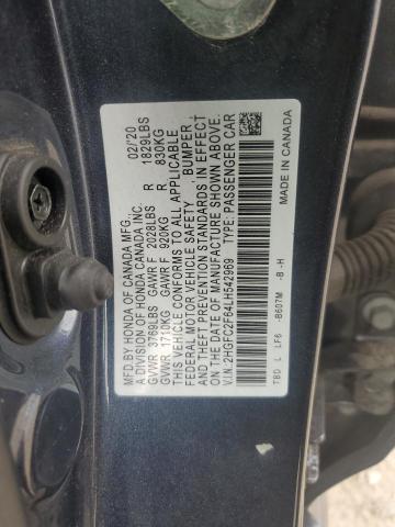 2HGFC2F64LH542969 Honda Civic LX 12