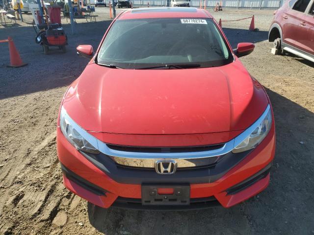  HONDA CIVIC 2017 Червоний