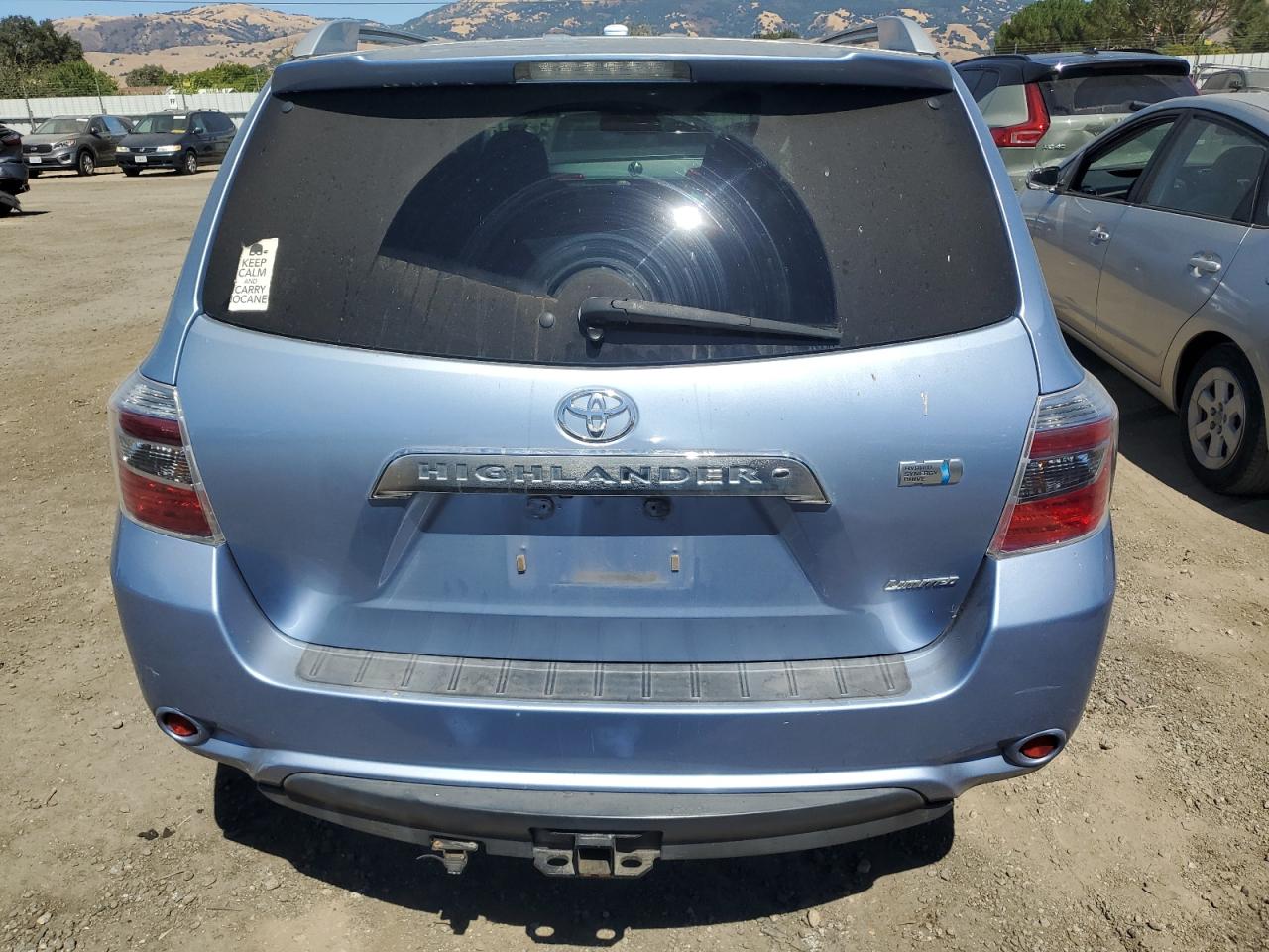 2010 Toyota Highlander Hybrid Limited VIN: JTEJW3EH3A2041985 Lot: 67537434