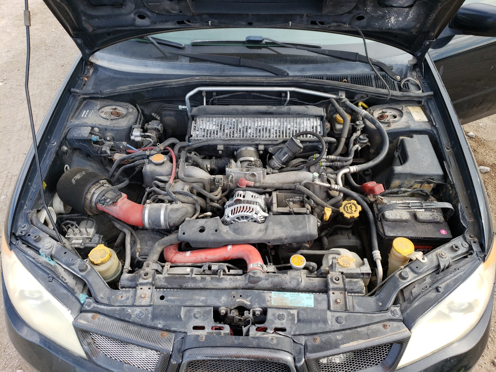 JF1GG746X7G806565 2007 Subaru Impreza Wrx