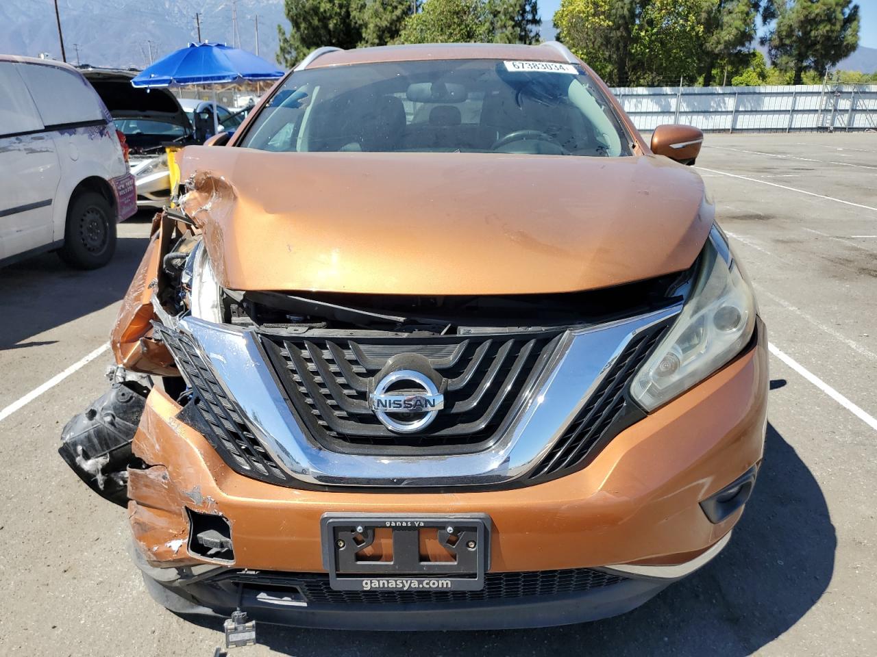 VIN 5N1AZ2MH4FN257465 2015 NISSAN MURANO no.5