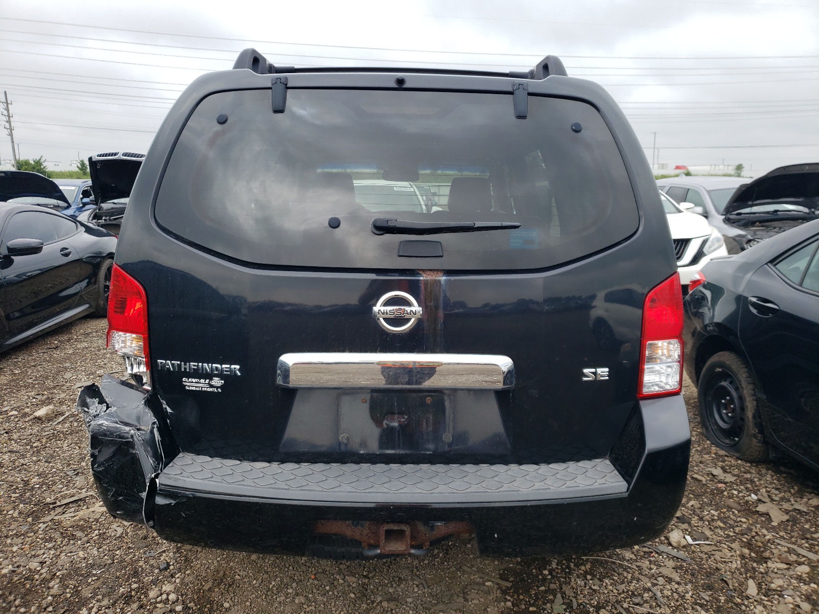 5N1AR18W37C648252 2007 Nissan Pathfinder Le