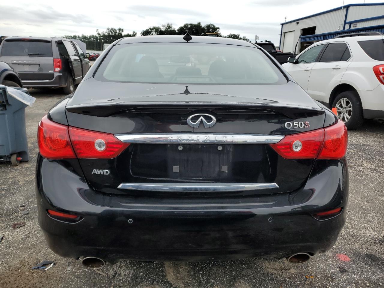 2014 Infiniti Q50 Base VIN: JN1BV7AR7EM691398 Lot: 66390754