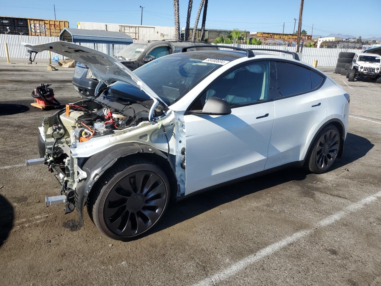 7SAYGDEF0RF059523 2024 TESLA MODEL Y - Image 1