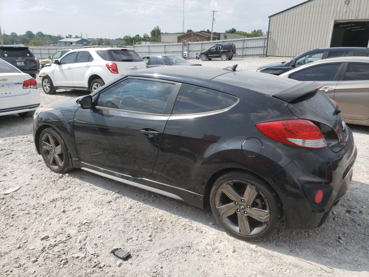 2014 Hyundai Veloster Turbo VIN: KMHTC6AE3EU206961 Lot: 69281124