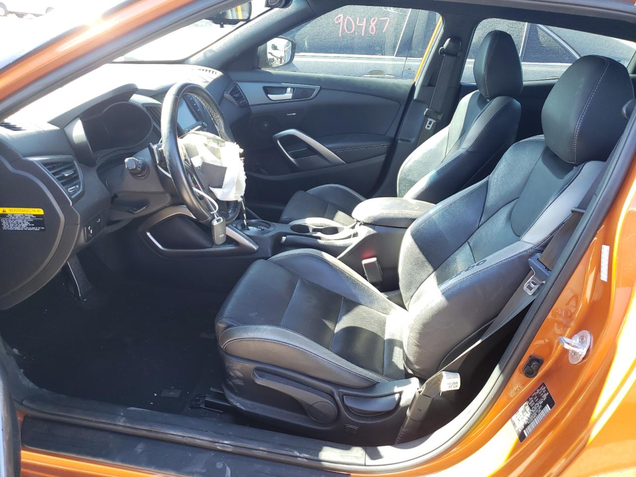 KMHTC6AE0GU291485 2016 Hyundai Veloster Turbo