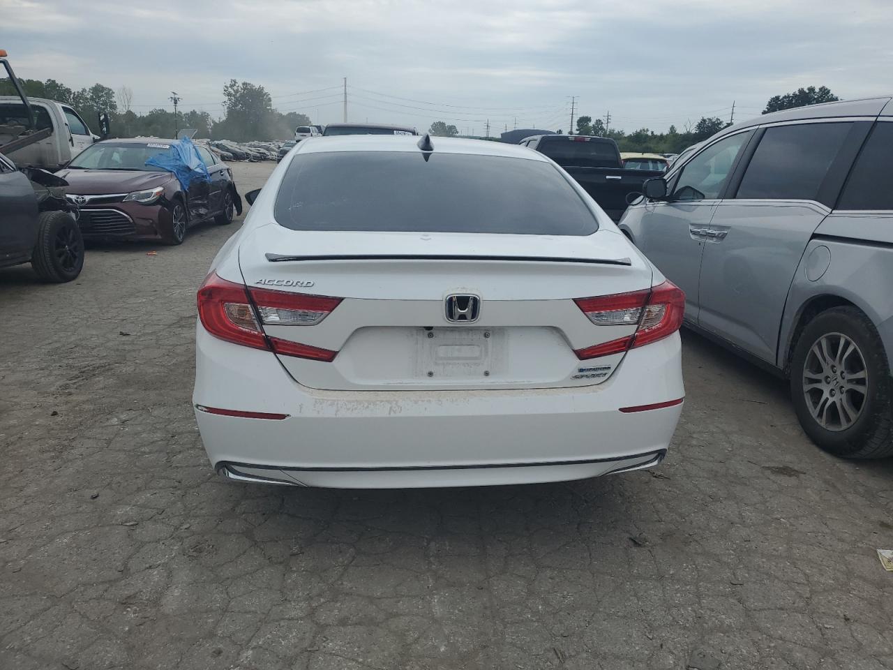 2022 Honda Accord Hybrid Sport VIN: 1HGCV3F23NA037345 Lot: 60798054