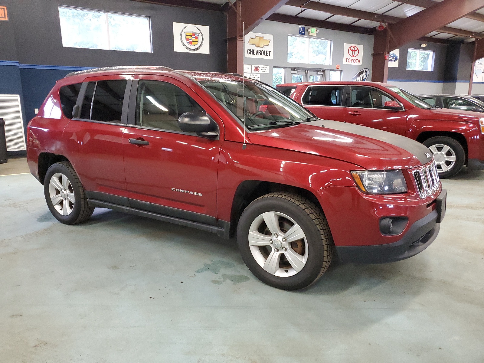 2014 Jeep Compass Sport vin: 1C4NJDBB8ED858633