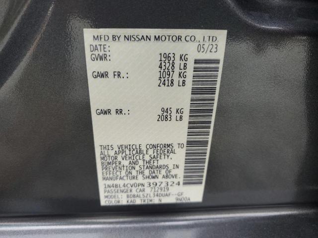 1N4BL4CV0PN397324 Nissan Altima SR 13