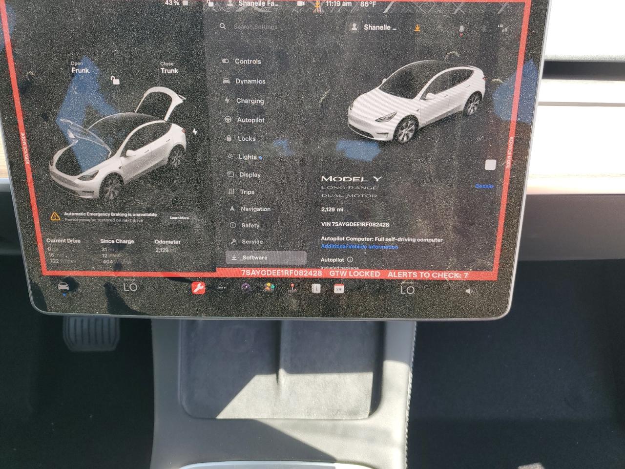 7SAYGDEE1RF082428 2024 Tesla Model Y