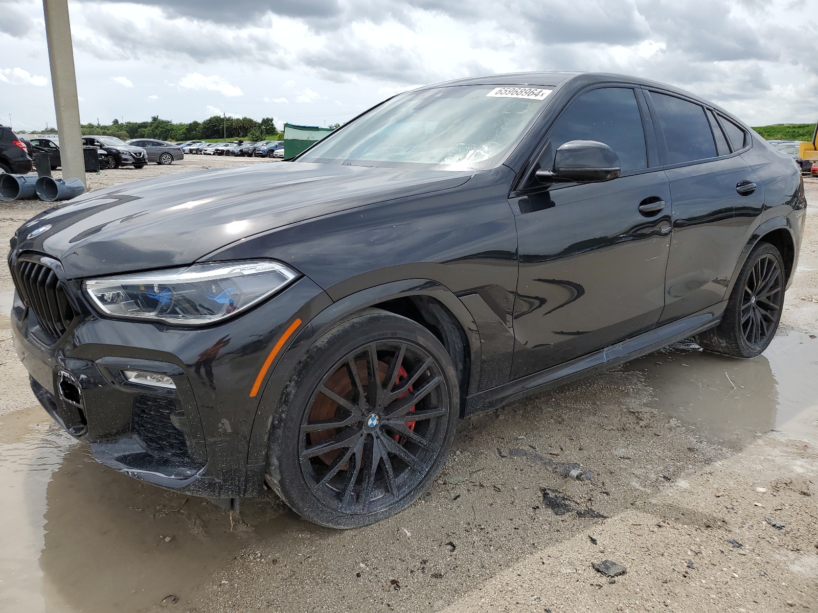 2021 BMW X6 M50I vin: 5UXCY8C04M9H68826