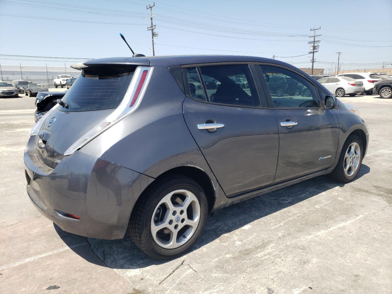 2013 Nissan Leaf S VIN: 1N4AZ0CP7DC421257 Lot: 66376114